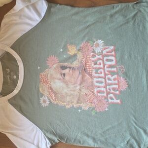 Dolly Parton Graphic Tee, Sz Large